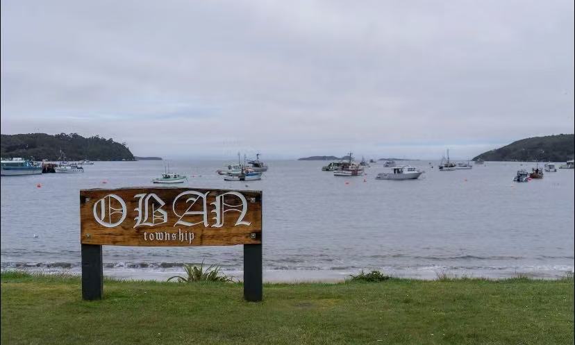 Stewart Island travel starts here, at Oban Harbour