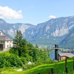 Alps and the Salzbergwerk in Hallstatt, Austria