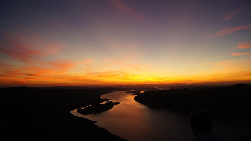 At Oregon's Summit, Watch the Sunset Kiss the Winding River