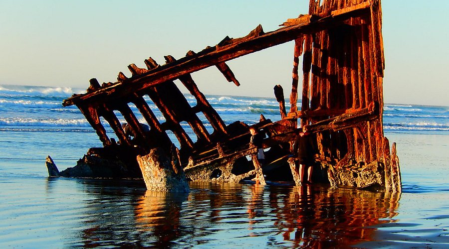 A century-old shipwreck tells the story of time on the Oregon coast.
