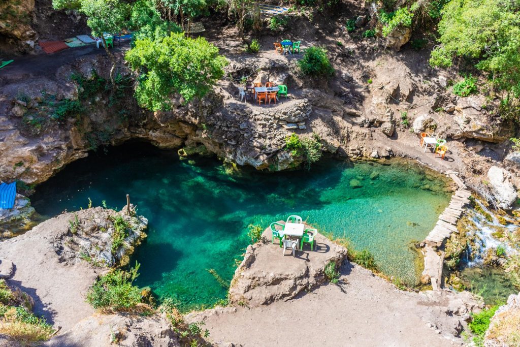 Akchour Waterfall Park in Morocco