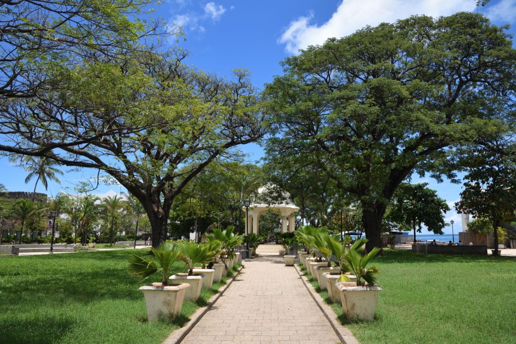 Forodhani park, Zanzibar, Tanzania. Africa