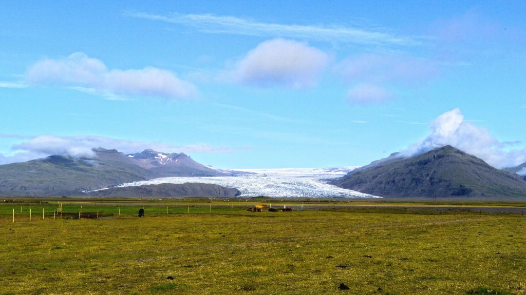 Iceland. Vatnajokull Glacier