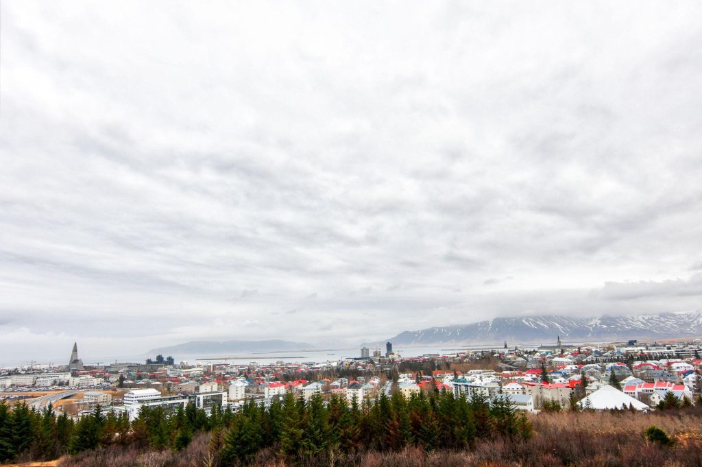 Rekjavik skyline