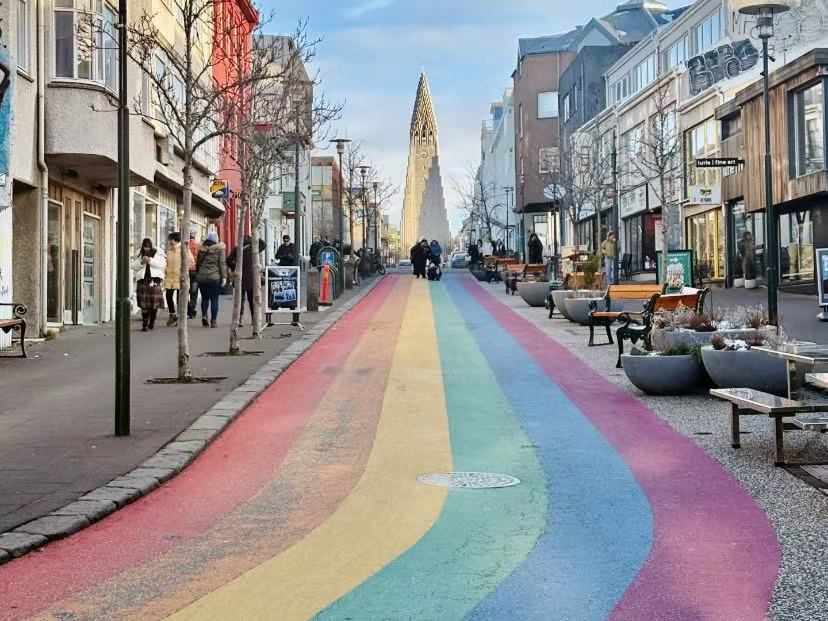 Reykjavik Rainbow Street A Fairy Tale Path to Hallgrímskirkja
