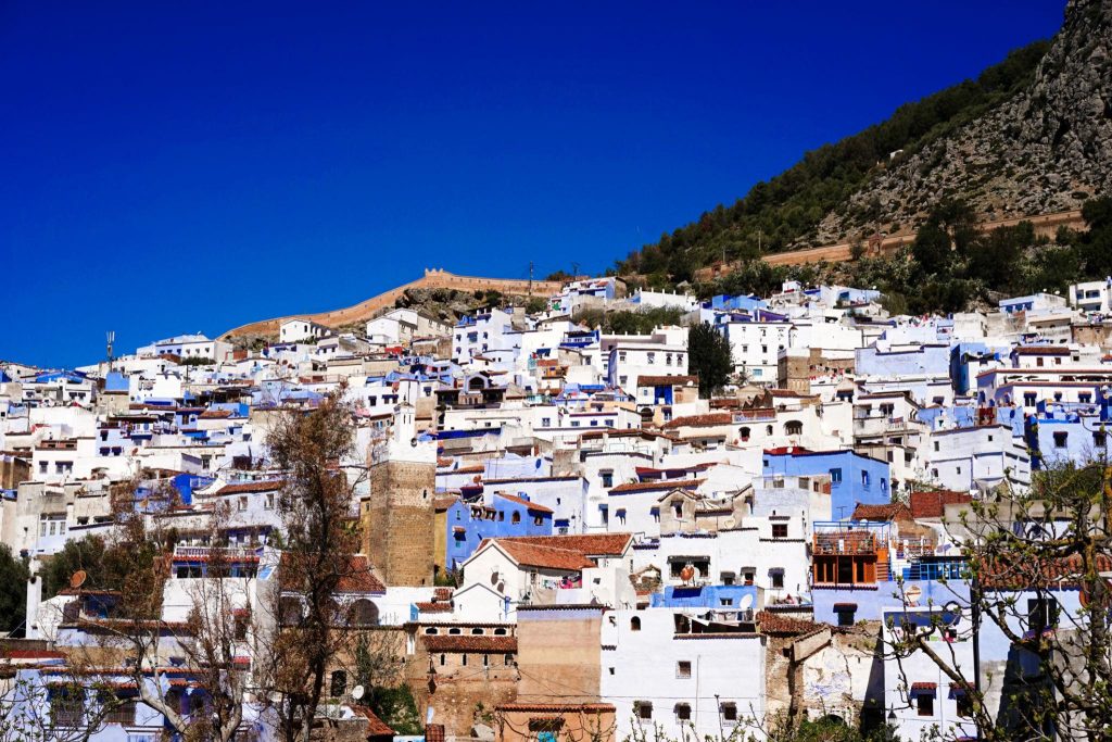 The beauty of Chefchaouen, Blue City of northwest Morocco