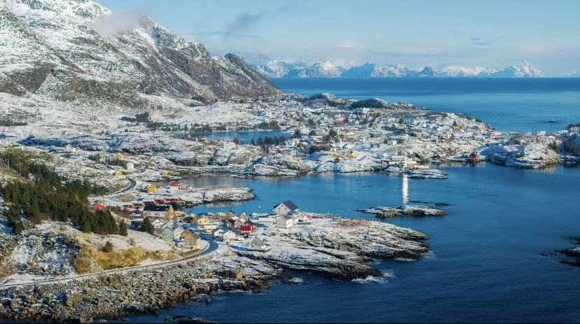 Lofoten Islands · Winter Fjord