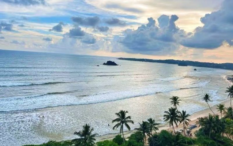 Merissa Beach Sunset, Sri Lanka