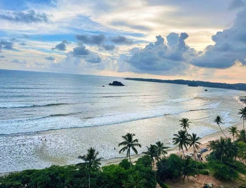 Merissa Beach Sunset, Sri Lanka