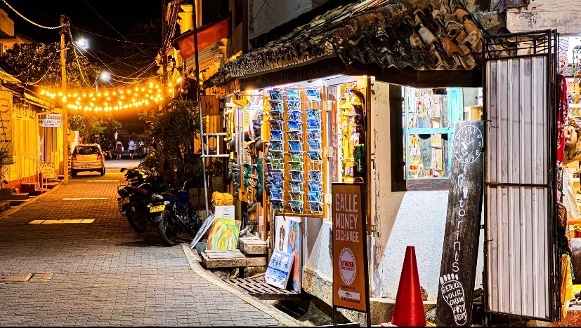 Night Alley of Galle Fort 